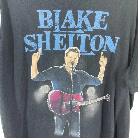 Blake Shelton Doing It Concert Tee‎ Two Sided size XL - Picture 3 of 5